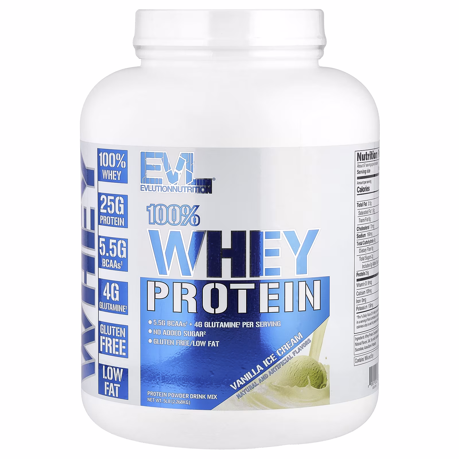 EVLution Nutrition Whey Protein 5 lbs